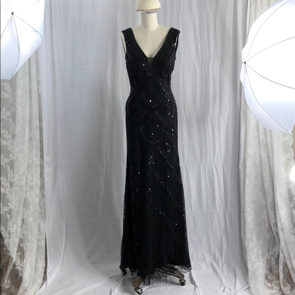 Gorgeous bedding black prom dress